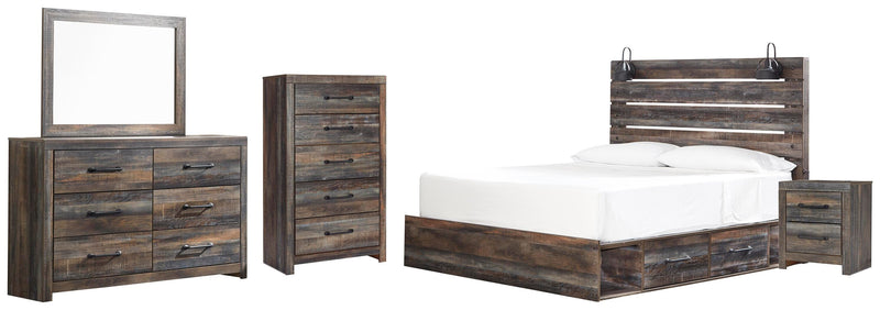 Drystan Panel Bed Bedroom Set