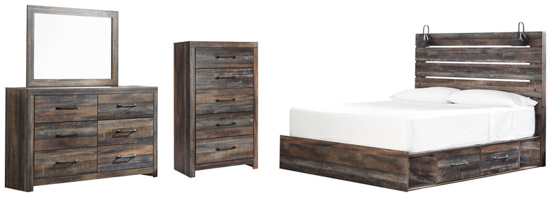 Drystan Panel Bed Bedroom Set