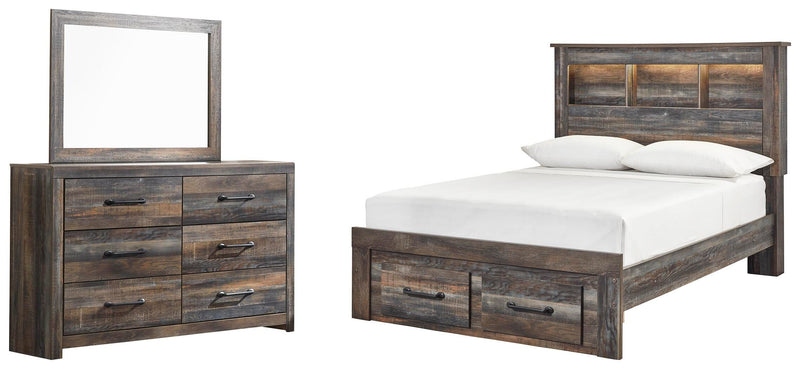 Drystan Bookcase Bed Bedroom Set
