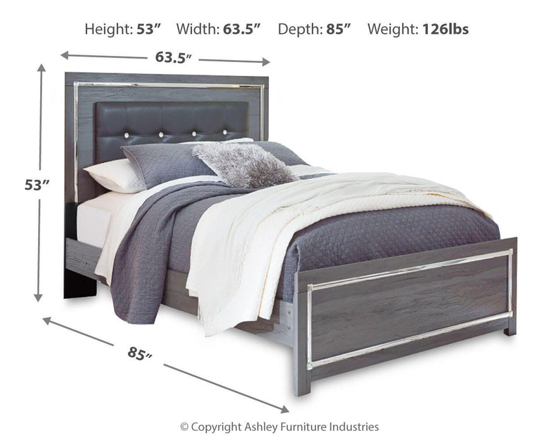 Cama de panel Lodanna