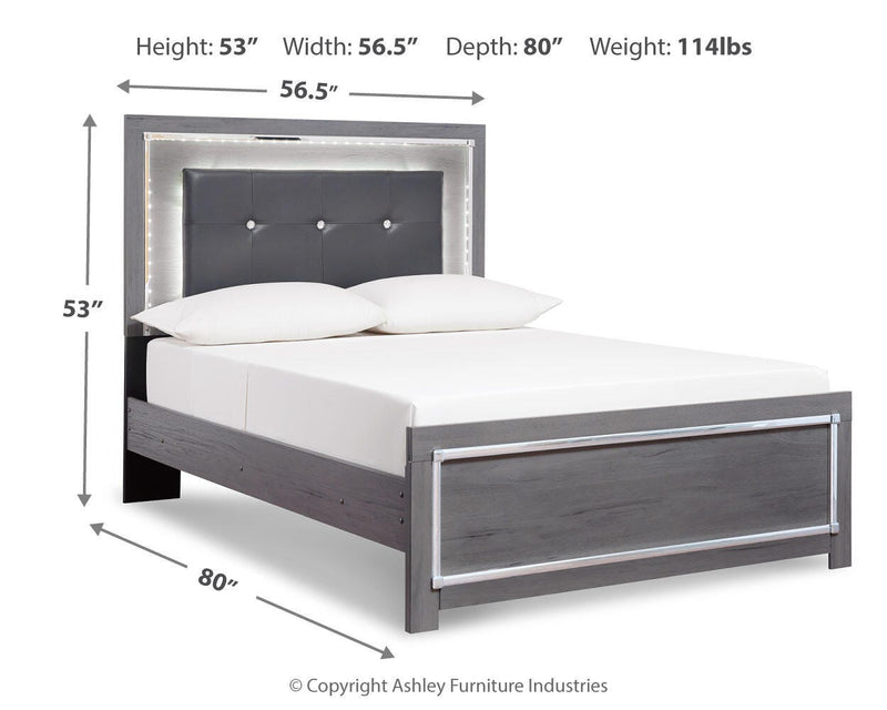 Cama de panel Lodanna