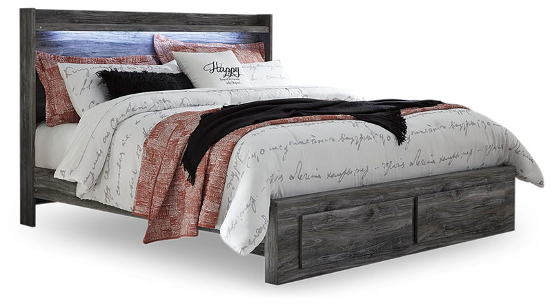 Cama con paneles Baystorm con 2 cajones de almacenamiento