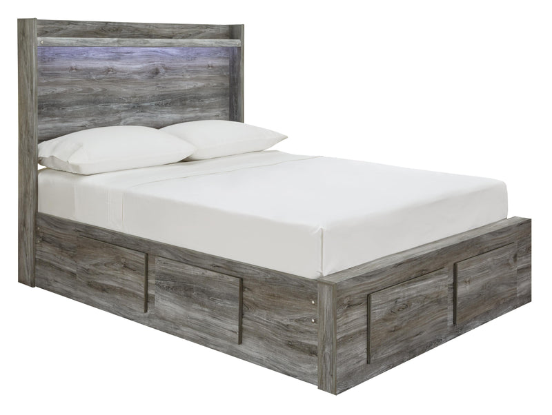 Cama de plataforma Baystorm con 6 cajones de almacenamiento