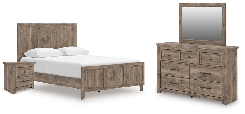 Rusticott Panel Bed Bedroom Set