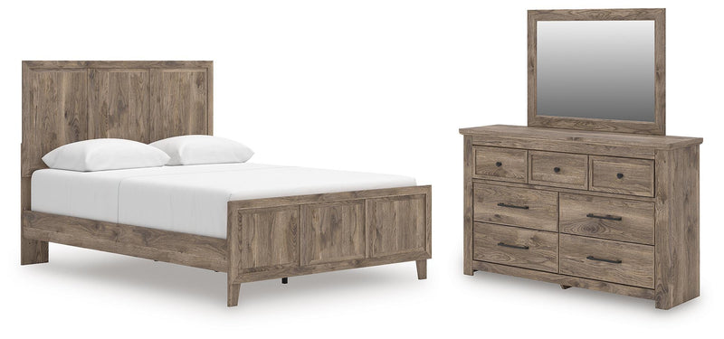 Rusticott Panel Bed Bedroom Set