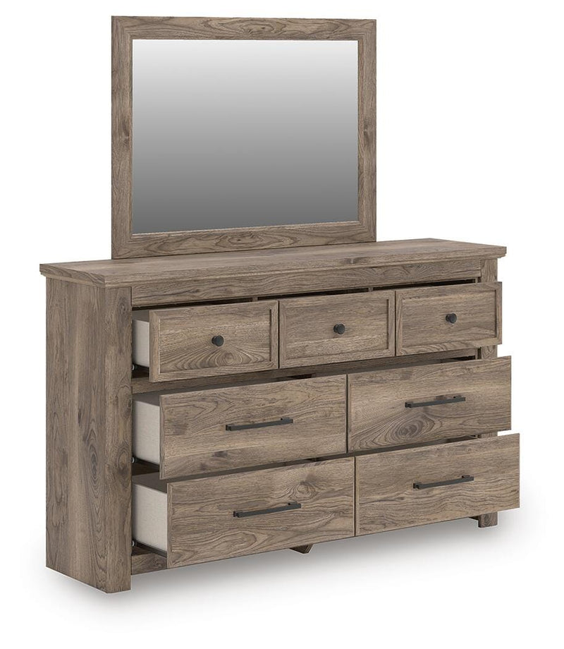 Rusticott Panel Bed Bedroom Set