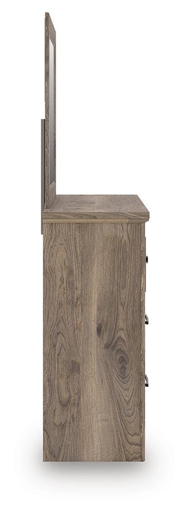 Rusticott Panel Bed Bedroom Set