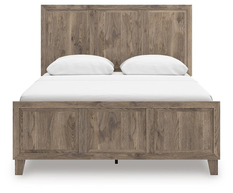 Rusticott Panel Bed Bedroom Set