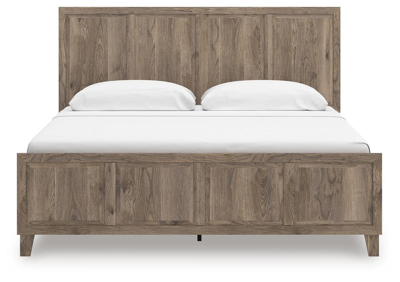Rusticott Panel Bed Bedroom Set
