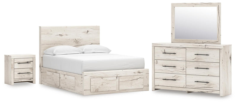 Juego de dormitorio con cama de almacenamiento Lawroy Panel
