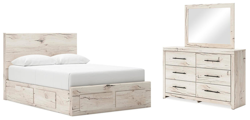 Juego de dormitorio con cama de almacenamiento Lawroy Panel