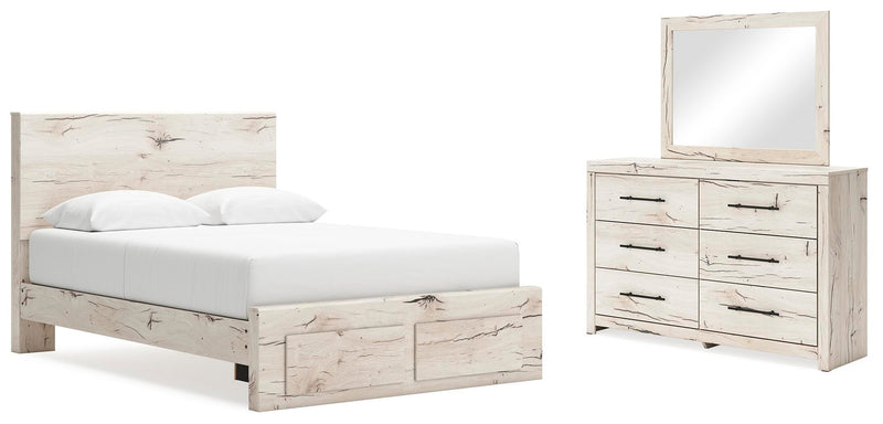 Juego de dormitorio con cama de almacenamiento Lawroy Panel
