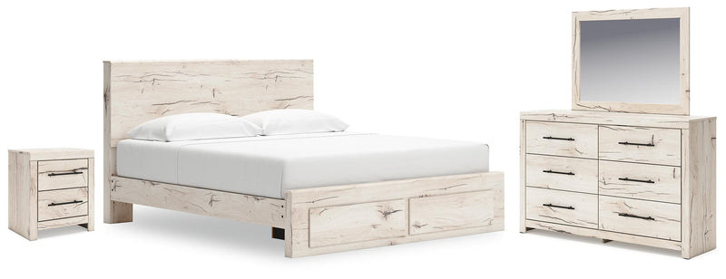 Juego de dormitorio con cama de almacenamiento Lawroy Panel