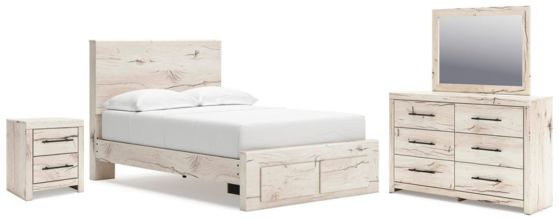Juego de dormitorio con cama de almacenamiento Lawroy Panel