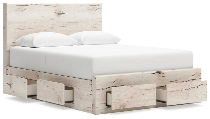Juego de dormitorio con cama de almacenamiento Lawroy Panel