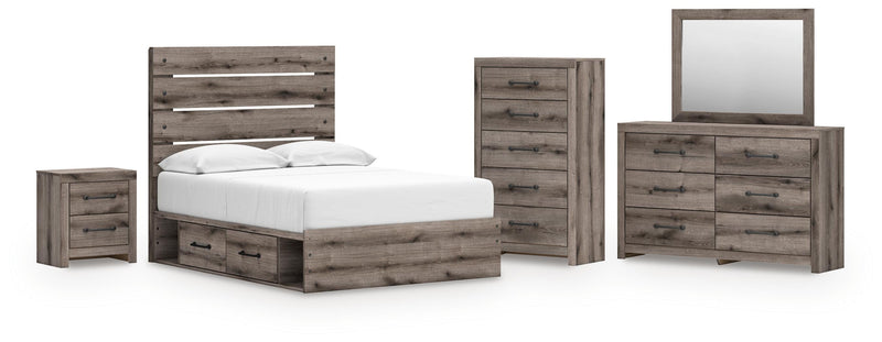Graystorm Panel Bed Bedroom Set