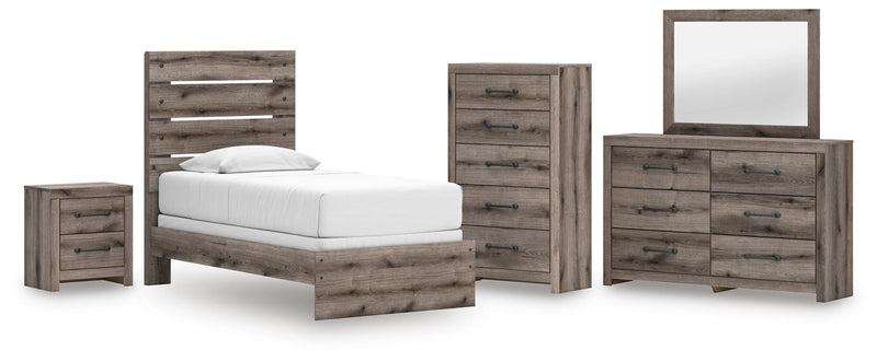 Graystorm Panel Bed Bedroom Set