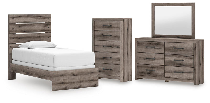 Graystorm Panel Bed Bedroom Set