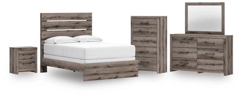 Graystorm Panel Bed Bedroom Set