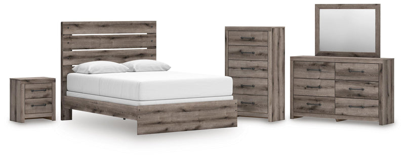 Graystorm Panel Bed Bedroom Set