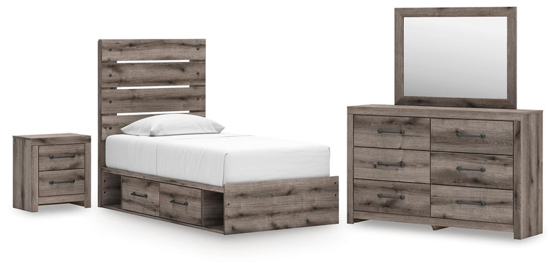 Graystorm Panel Bed Bedroom Set
