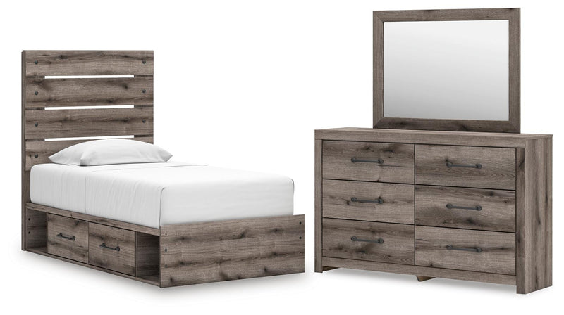 Graystorm Panel Bed Bedroom Set