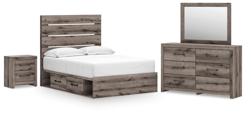 Graystorm Panel Bed Bedroom Set