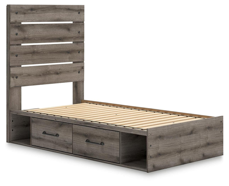 Urbanoore Panel Storage Bed