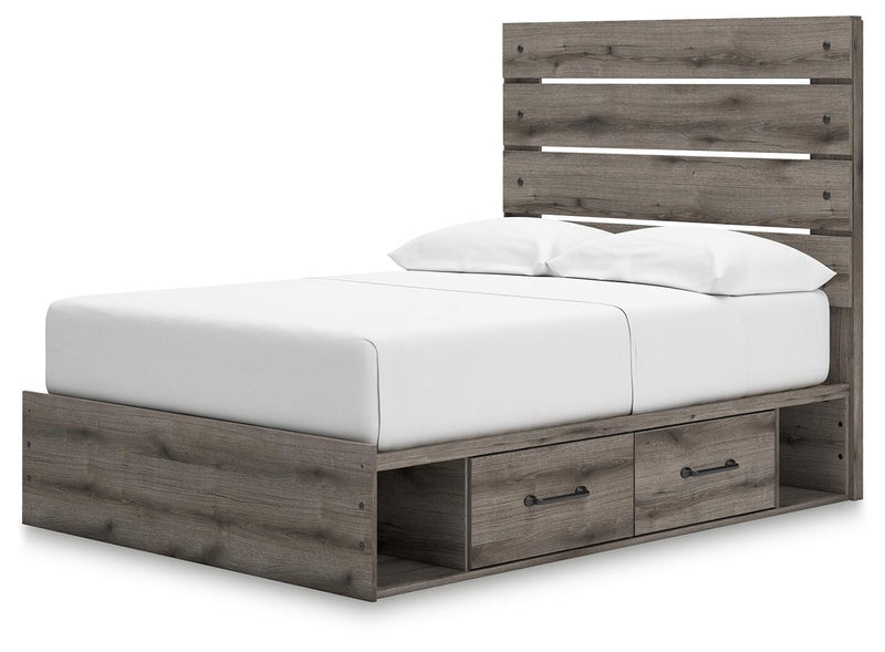 Urbanoore Panel Bed with Storage