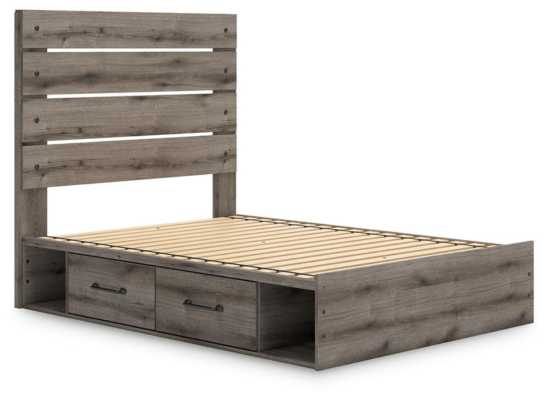 Urbanoore Panel Bed with Storage