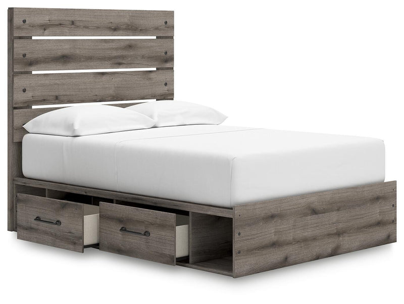 Urbanoore Panel Bed with Storage