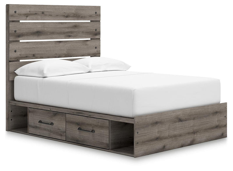 Urbanoore Panel Bed with Storage