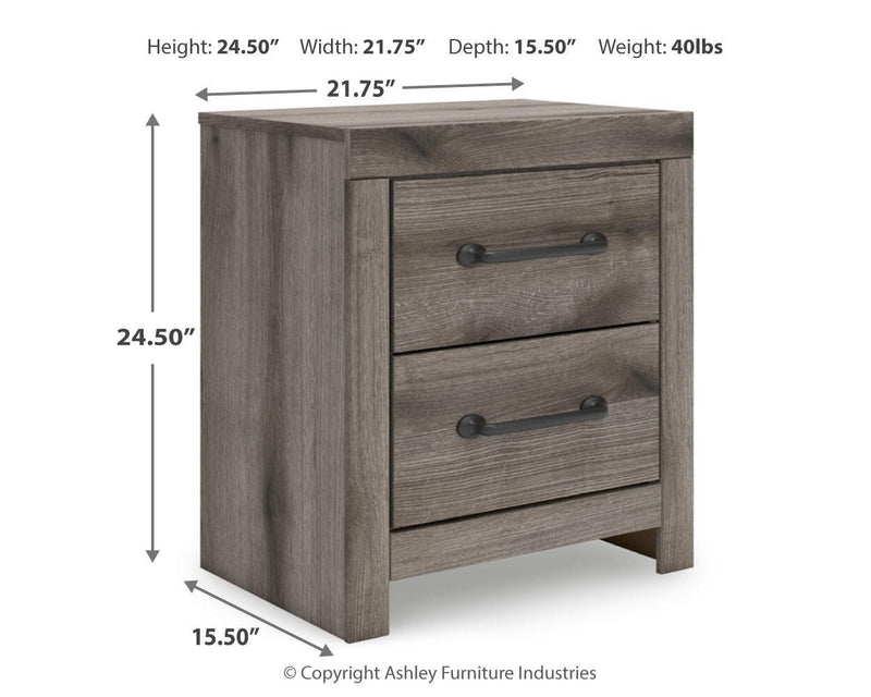 Graystorm Panel Storage Bed Bedroom Set