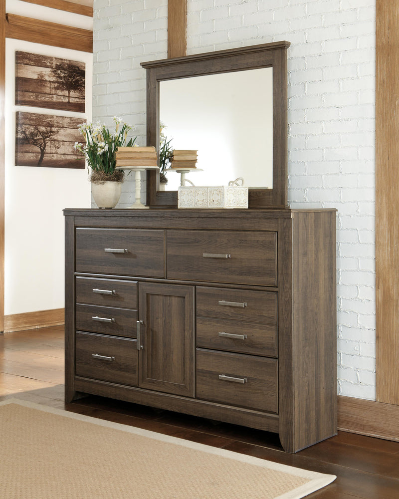 Juego de dormitorio de cama con panel Juararo