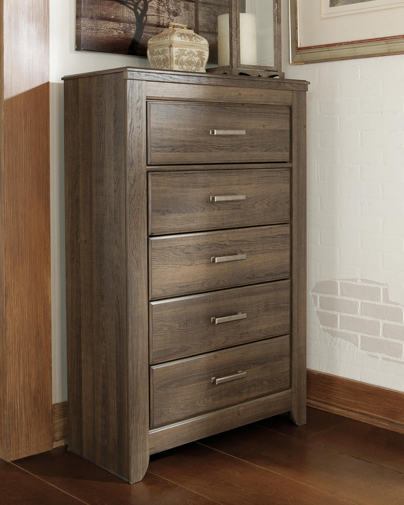 Juego de dormitorio de cama con panel Juararo
