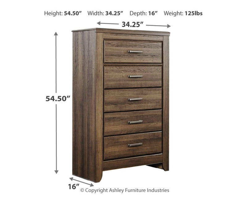Juararo Panel Headboard Bed Bedroom Set