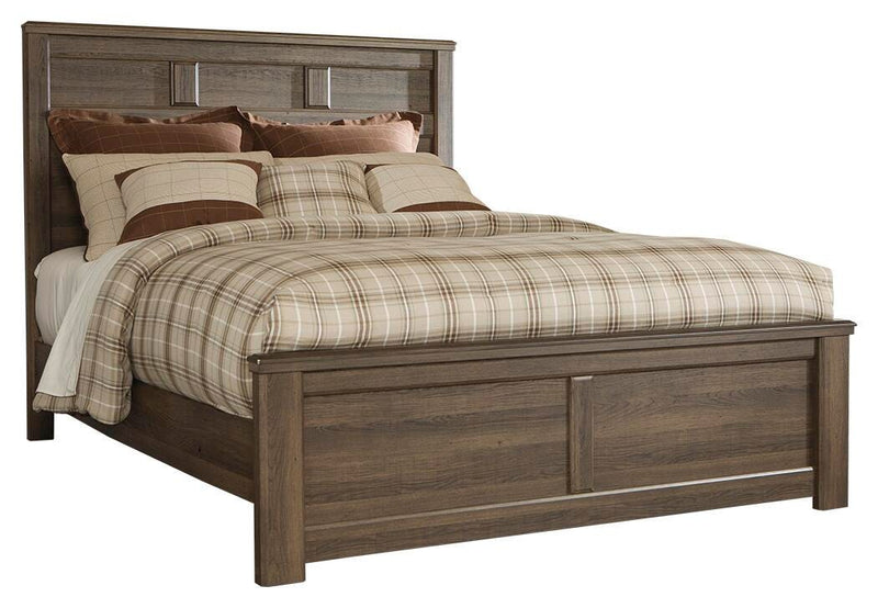 Juego de dormitorio de cama con panel Juararo