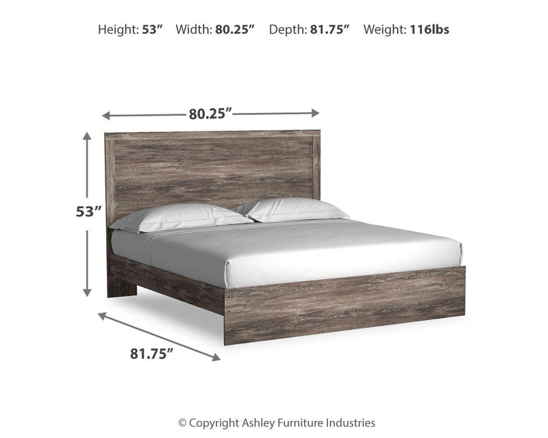 Ralinksi Panel Bed Bedroom Set