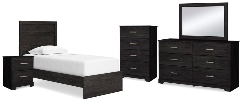 Belachime Panel Bed Bedroom Set