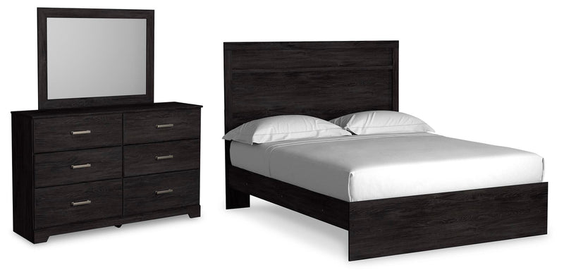 Belachime Panel Bed Bedroom Set