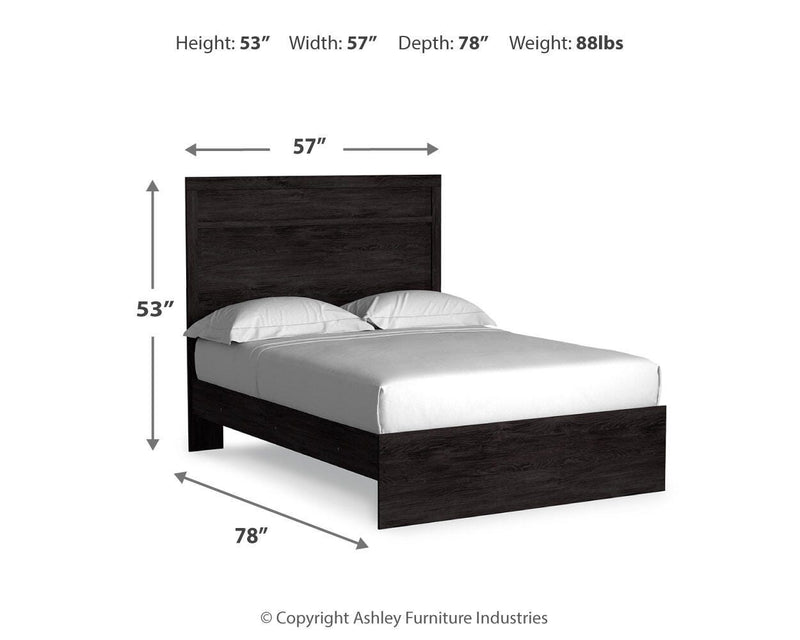 Belachime Panel Bed Bedroom Set