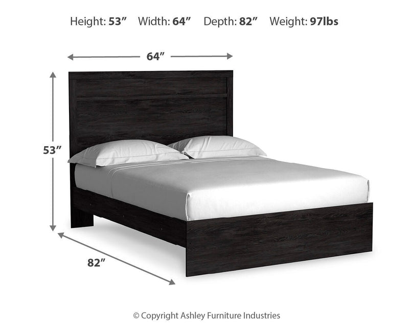 Belachime Panel Bed Bedroom Set