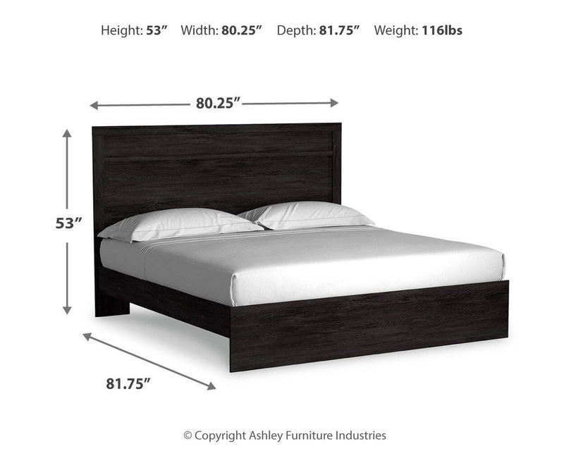 Belachime Panel Bed Bedroom Set