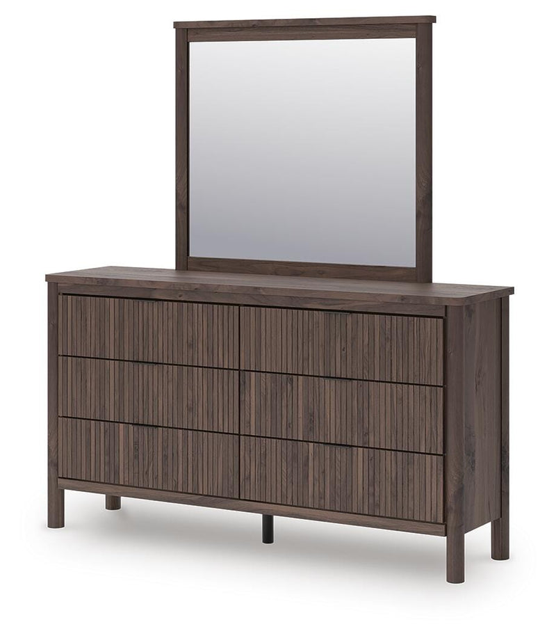 Pamytta Panel Platform Bed Bedroom Set