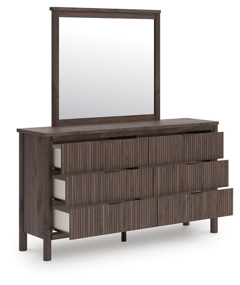 Pamytta Panel Platform Bed Bedroom Set