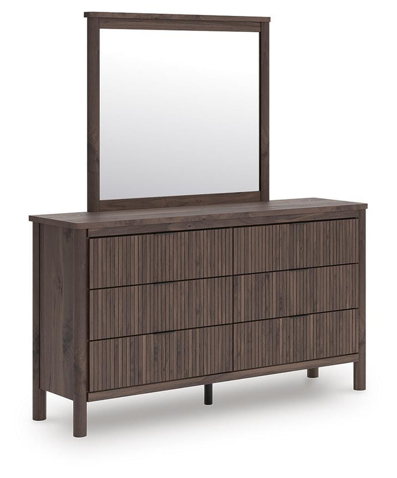 Pamytta Panel Platform Bed Bedroom Set