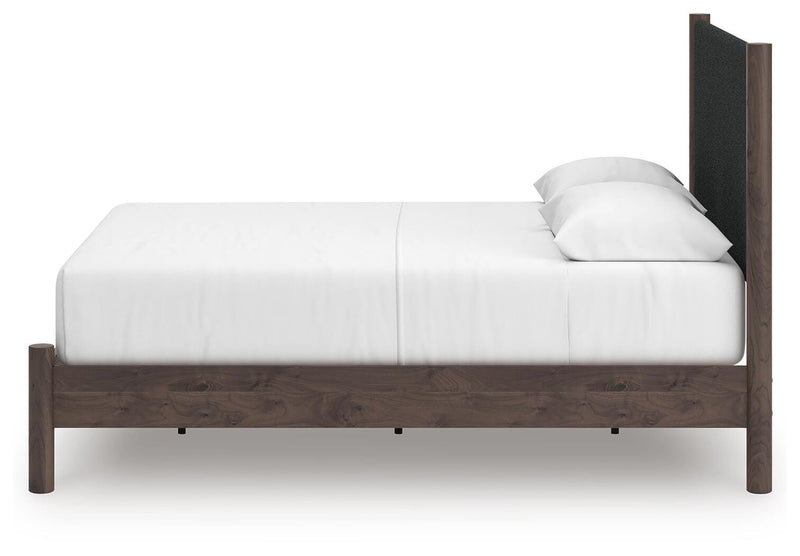 Cadmori Upholstered Panel Platform Bed