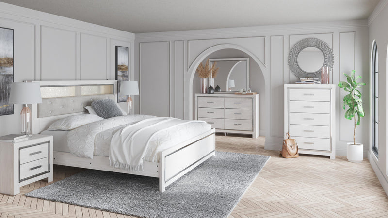 Altyra Panel Bookcase Bed Bedroom Set