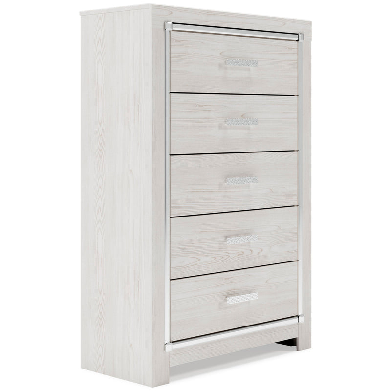 Altyra Panel Bookcase Bed Bedroom Set