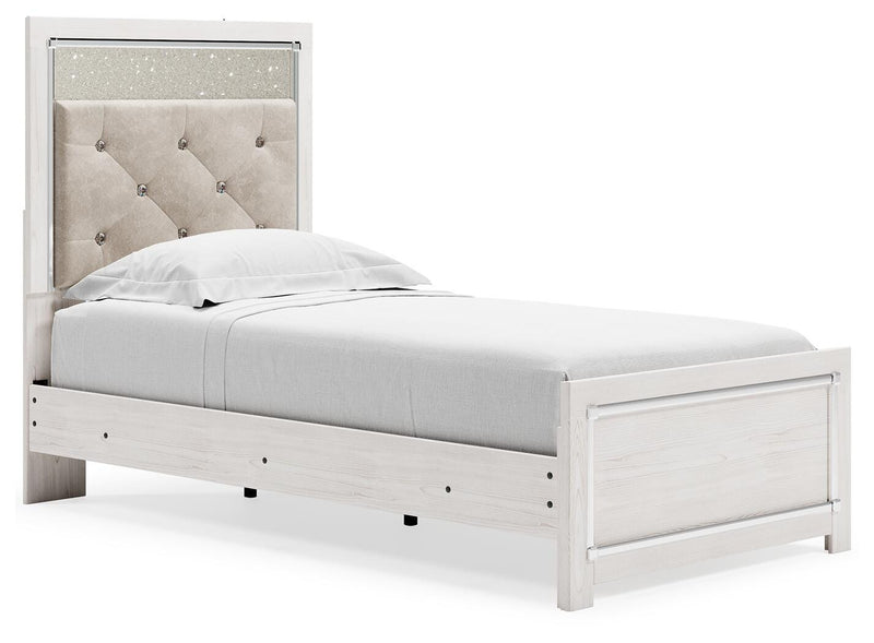 Juego de dormitorio con cama de panel Altyra